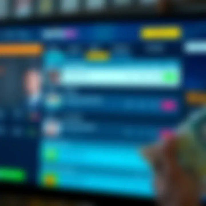 Explore Diverse Sports Betting Options on SportyBet Nigeria User interface of SportyBet platform showing various sports betting options available to Nigerian players