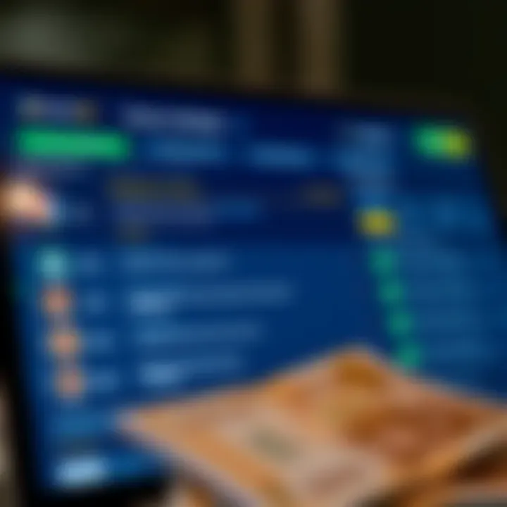 Modern smartphone showcasing current SportyBet app with advanced features and updated design