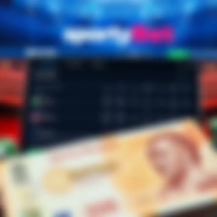 SportyBet Nigeria Live Betting Interface User-friendly interface of SportyBet Nigeria showcasing live sports betting options