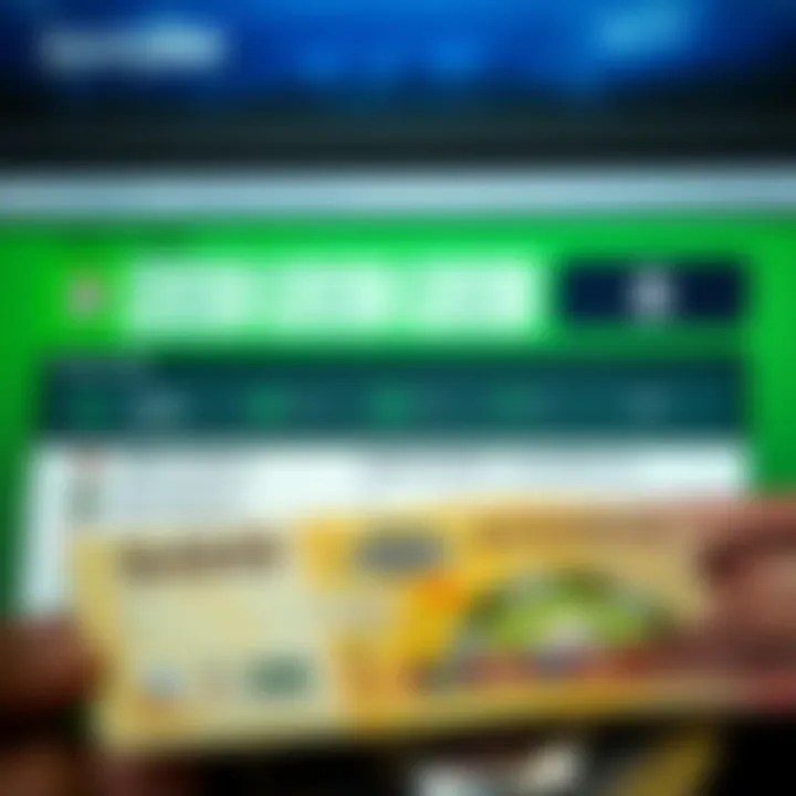 Illustration of a smartphone displaying the SportyBet app interface with a focus on account settings