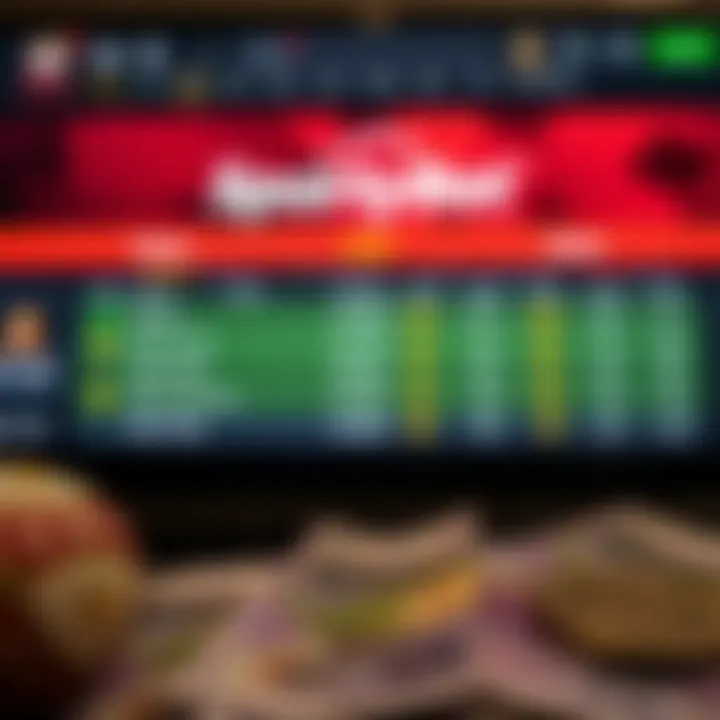 Mobile phone displaying SportyBet registration and betting interface on iOS