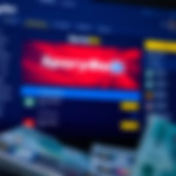 A digital platform displaying live sports updates and betting advice