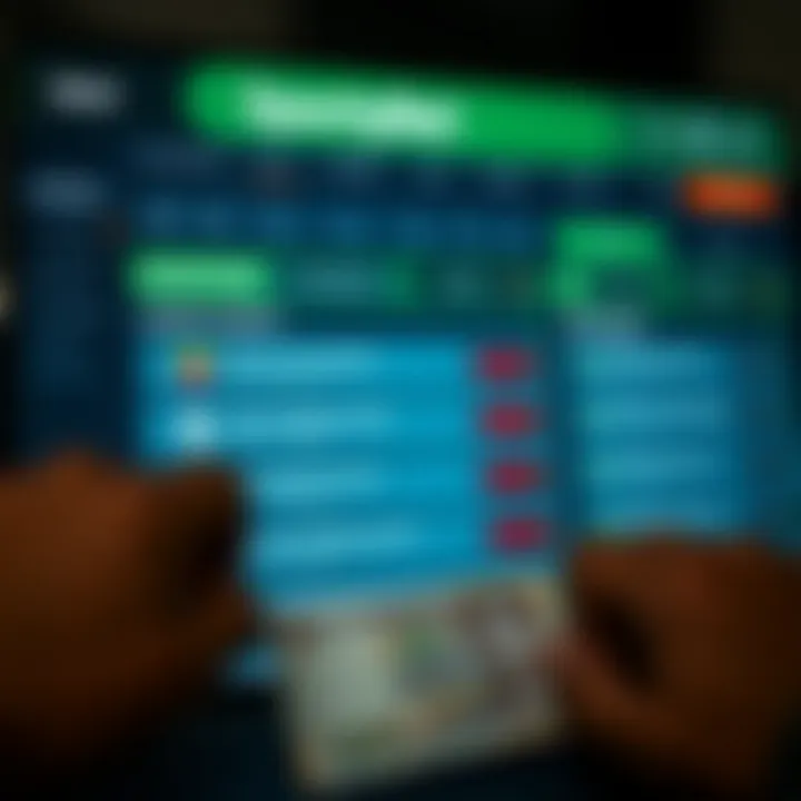Visual guide depicting secure digital deposit transactions with Nigerian currency symbols and limits