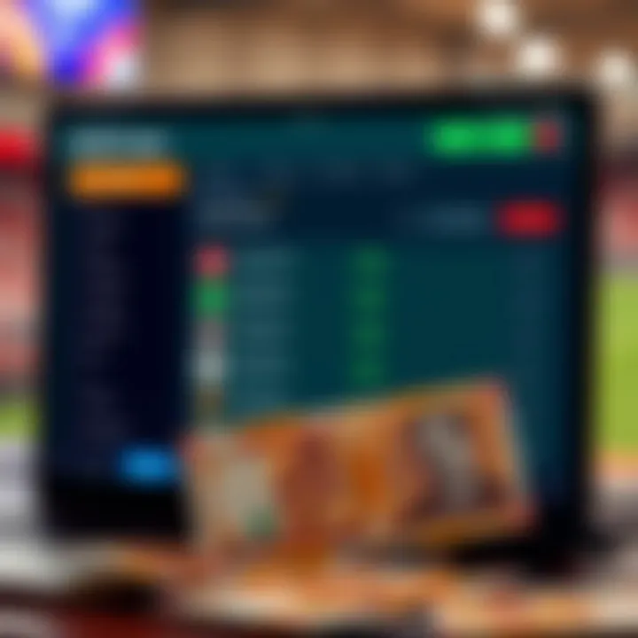 Mobile device showcasing the SportyBet app with highlighted betting options and tips for maximizing winnings in Ekiti