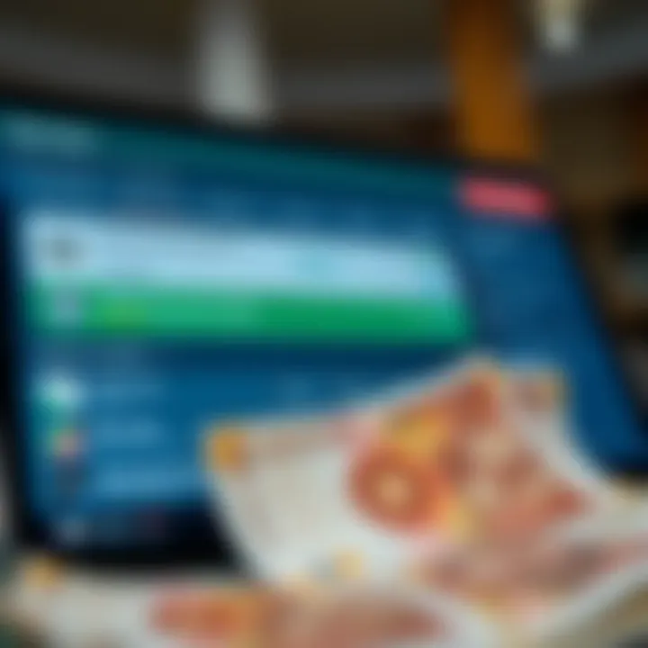 Mobile phone displaying Sportybet app with support chat open