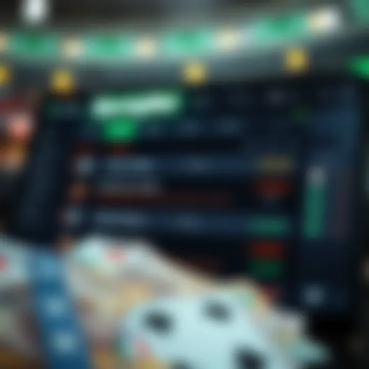 Promoting Account Safety and Scam Awareness in Online Betting Visual representation of caution symbols alongside digital icons depicting account safety and scam awareness