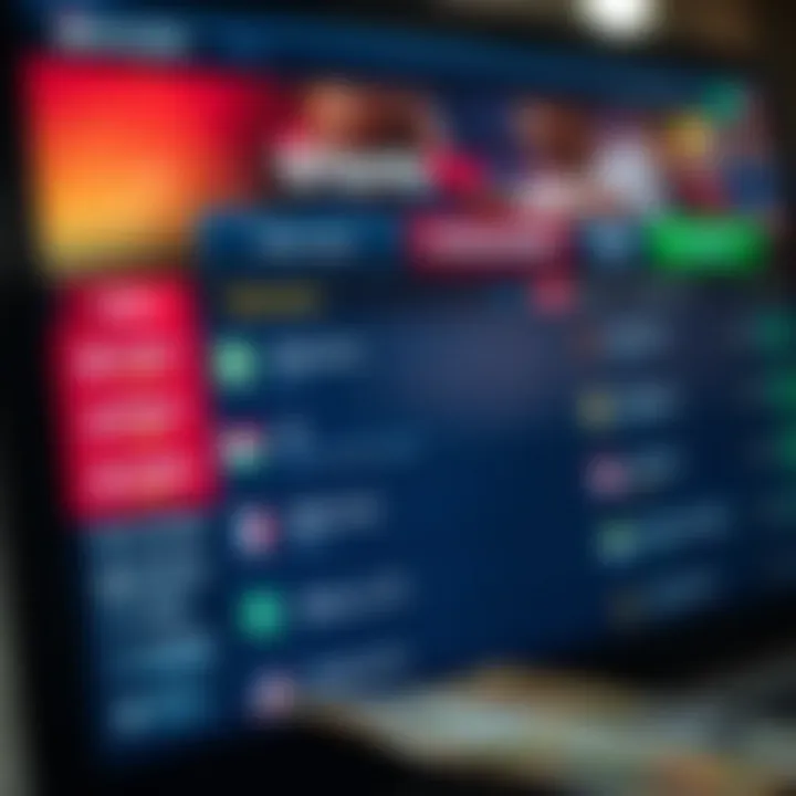 User navigating SportyBet mobile site showing betting options and odds on phone screen