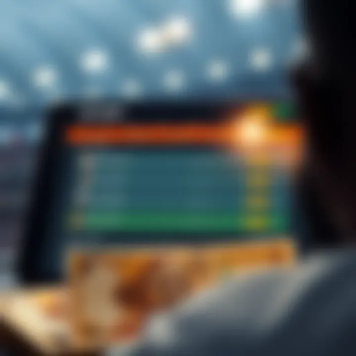 Display of sports betting options on a digital platform highlighting Nigerian sports events