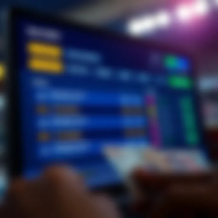 Table tennis paddle and ball with SportyBet betting interface on smartphone screen