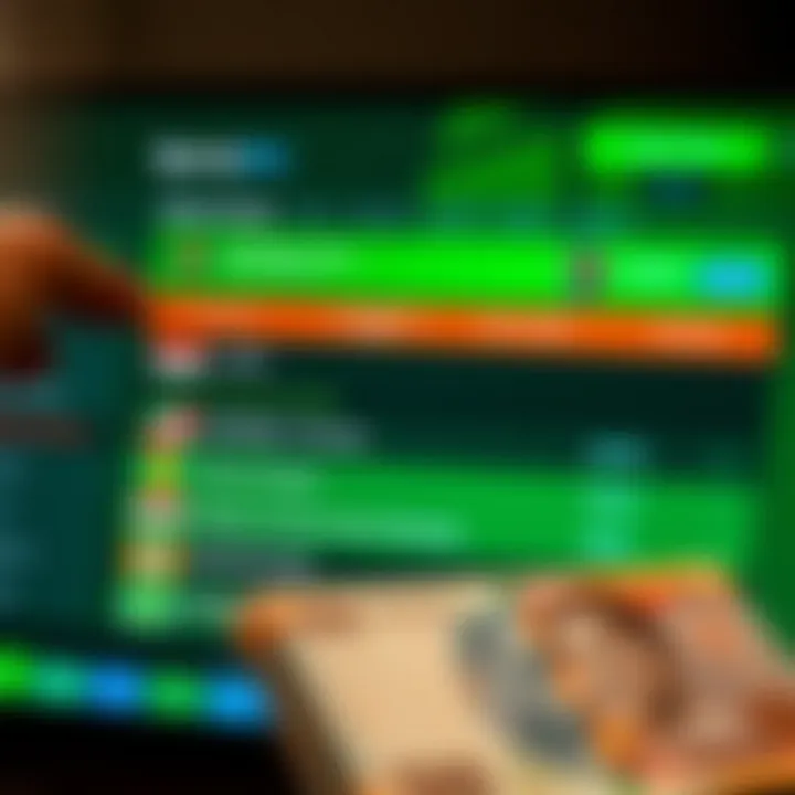 Live streaming of a football match on SportyBet TV with visible betting options on screen