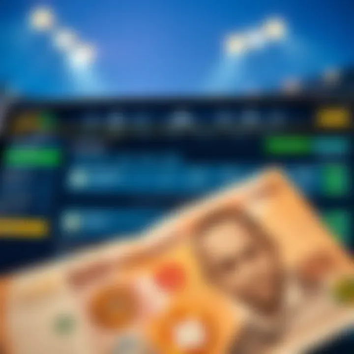 Illustration showing a withdrawal transaction on SportyBet with a pending status notification