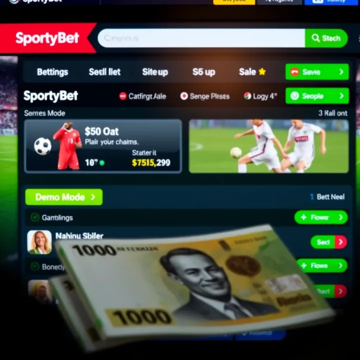 Screenshot showing the payment methods available for deposits and withdrawals on SportyBet Nigeria