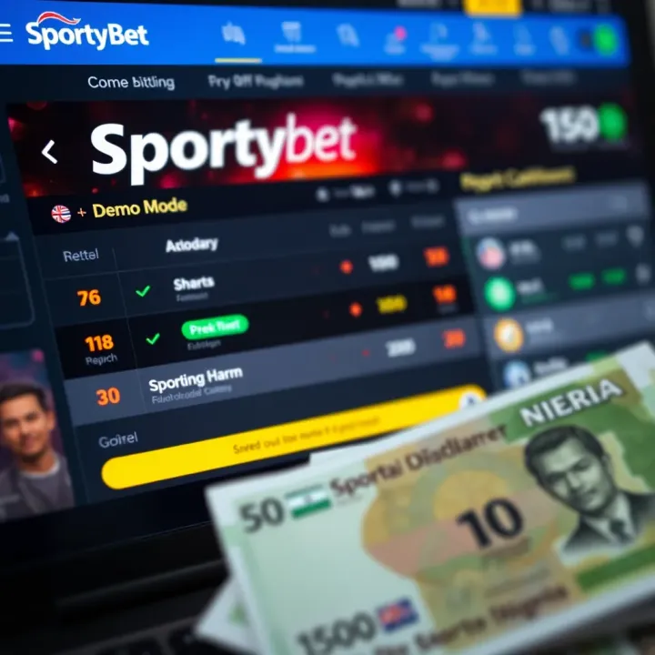 Mobile screen displaying SportyBet app settings for country code update
