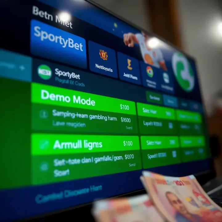 Illustration of secure login screen on SportyBet app showing password input and security icons
