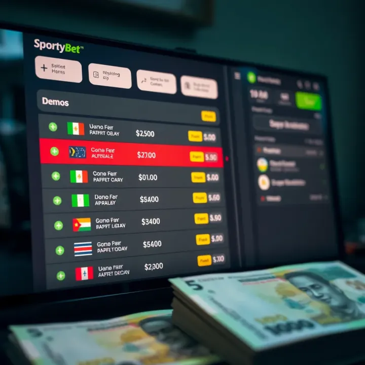 User entering recovery details on SportyBet platform to regain account access
