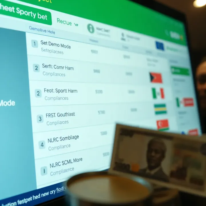 Using SportyBet Shop Number for Secure Betting Access in Nigeria Close-up of a mobile phone displaying SportyBet shop number interface with betting options