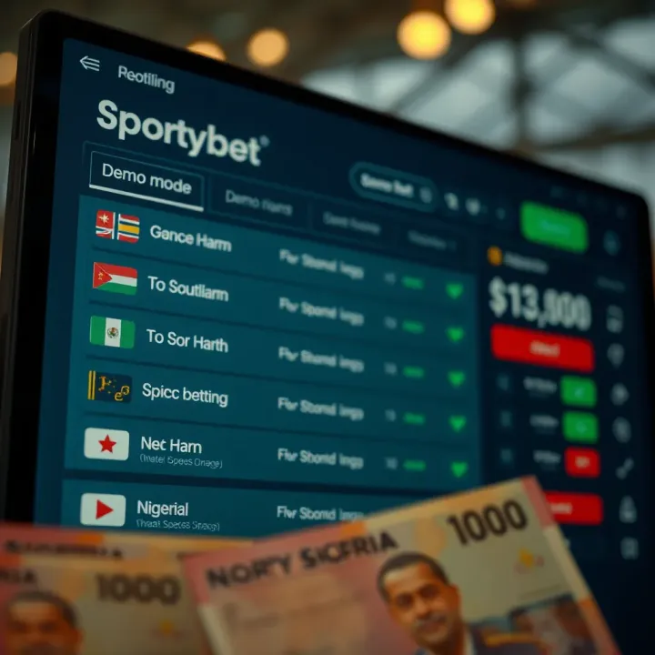 Withdrawal Methods Available for Nigerian SportyBet Users Nigerian currency notes with digital payment icons representing various withdrawal methods