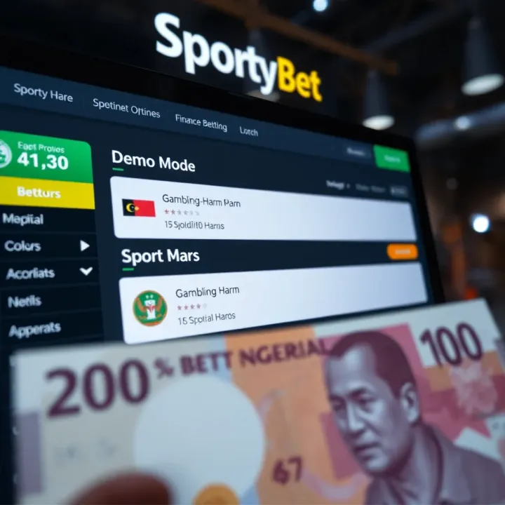 Entering Betslip Code on Mobile Device for SportyBet Users Illustration of Nigerian punter entering betslip code on a mobile device