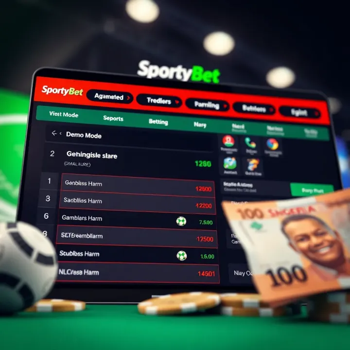 User registering an account on SportyBet Uganda platform using a mobile device