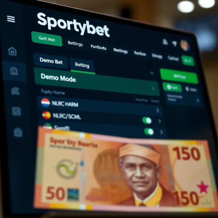 SportyBet Platform Betting Interface Overview User interacting with SportyBet platform on mobile device showing betting options