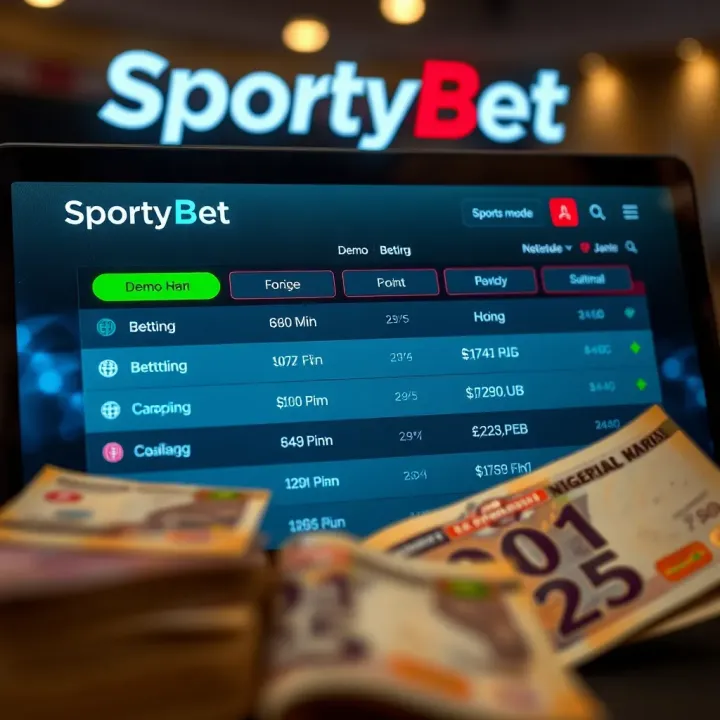 Secure payment methods displayed within SportyBet iPhone app for Nigerian users