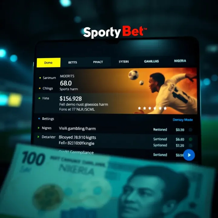 SportyBet Nigeria homepage showcasing sports betting options and promotional banners