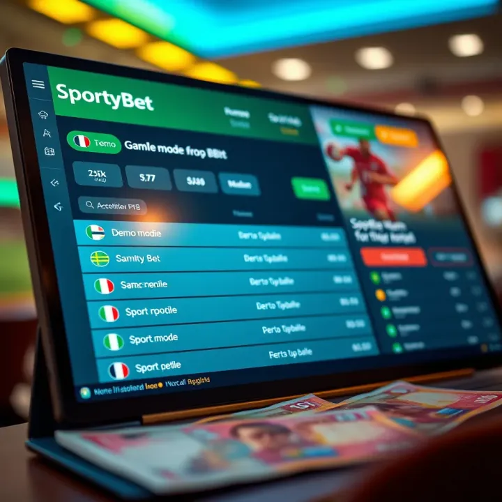 A digital interface displaying earnings and analytics for a SportyBet agent