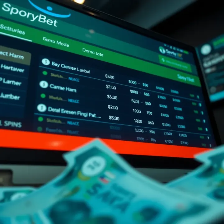 Diagram showing SportyBet platform with a digital wallet symbolizing deposit limit monitoring