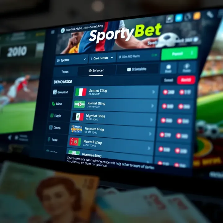 Graphic depicting various payment methods available on SportyBet with emphasis on responsible deposit management