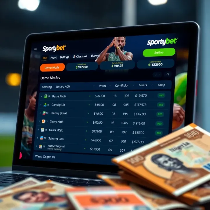 Visual guide showing different secure payout options available for Nigerian bettors on SportyBet platform