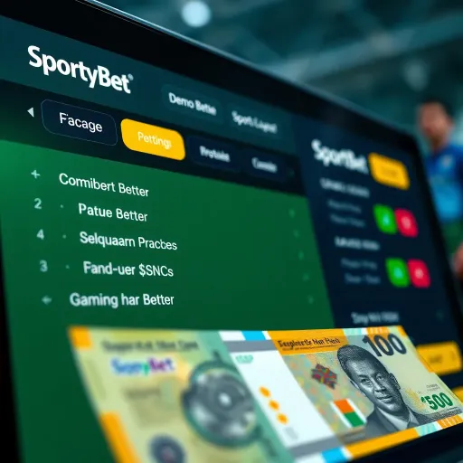 Secure Betting Using Booking Code on SportyBet Nigeria Illustration of secure betting with booking code protection on SportyBet platform